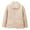 Khaki, variant on yillto Women Plus Size Winter Coat Fuzzy Lined Padded Jackets Lightweight Button down Cardigan Coats