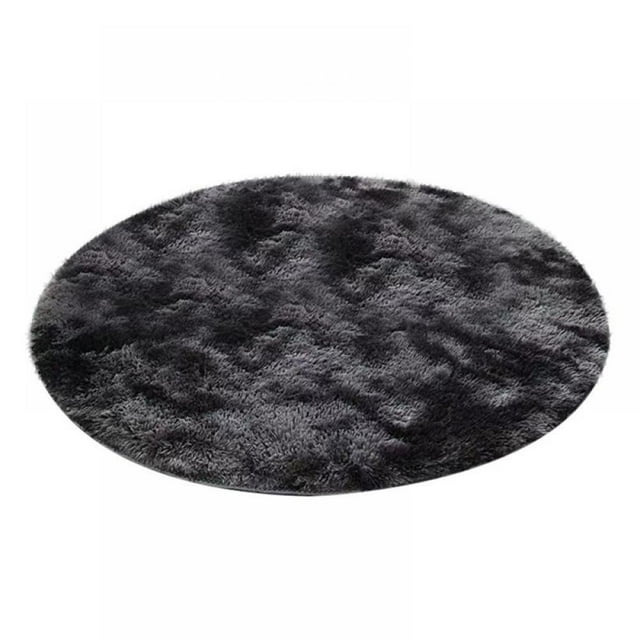 Fluffy Colorful Shag Area Rug Plush Carpet For Kids Girls Living Room Bedroom Decor Multicolor Area Rug ()