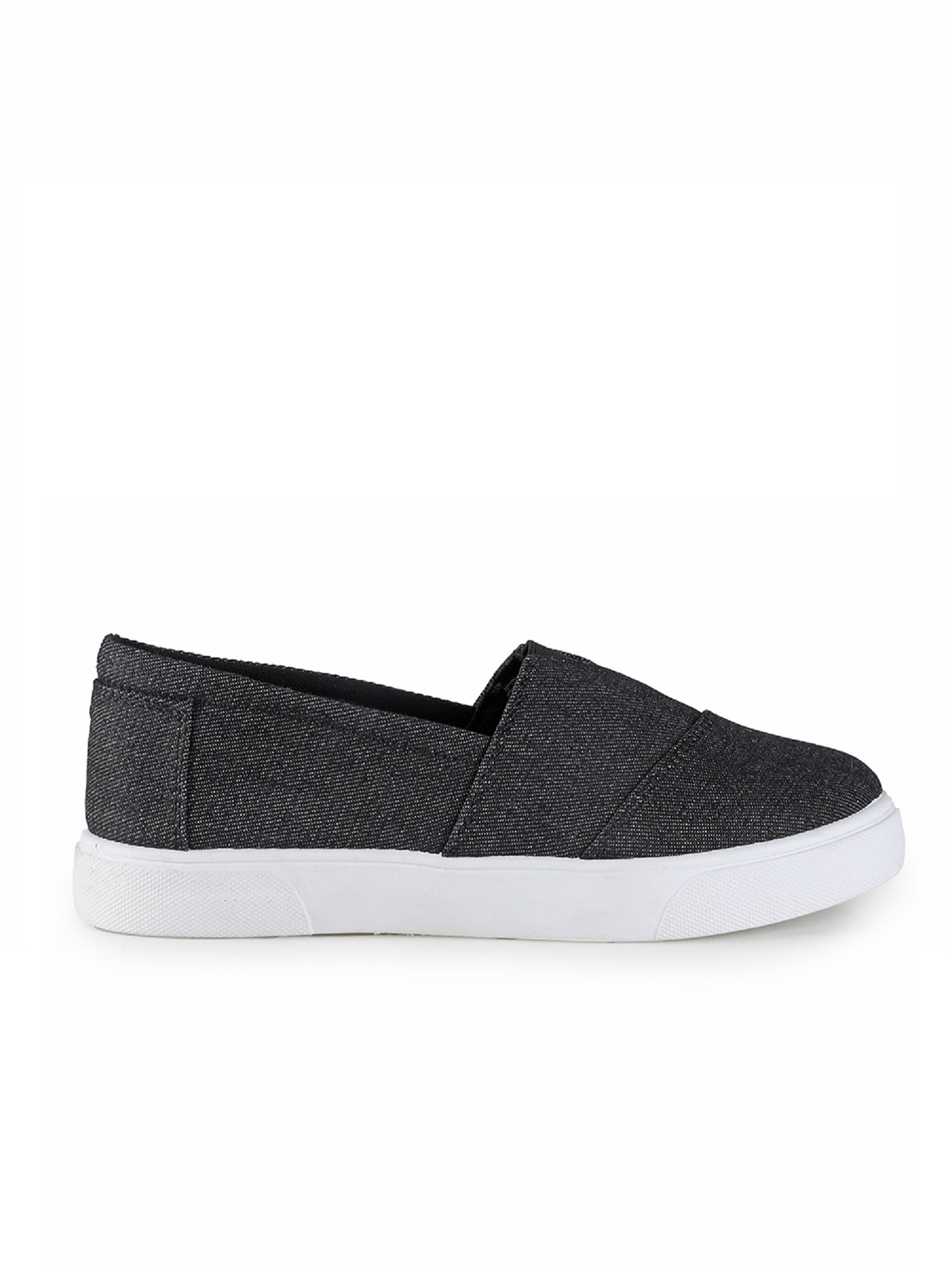 Slip On Women's Canvas Sneakers in Black