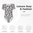 thumbnail image 5 of Picia Cute Panda Face Womens One Piece Swimsuits Modest Tummy Control Bathing Suits Lace Up Slimming Swim Suit-Large, 5 of 9