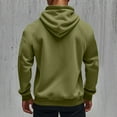 thumbnail image 5 of HAOTAGS Sport Hoodie Jacket for Men, Full Zip Up Active Long Sleeve Hooded Sweatshirts with Pockets Green XL, 5 of 6