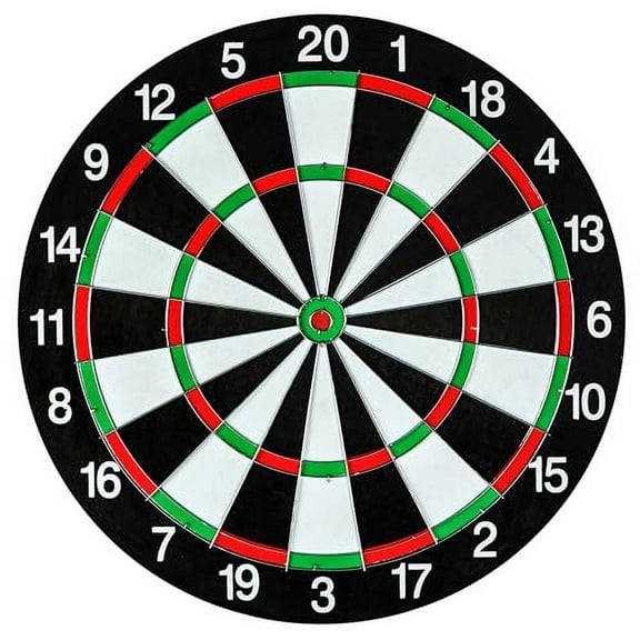 8" Round - Dart Board Birthday Edible Cake Topper Icing Image for 8 inch round cake or larger