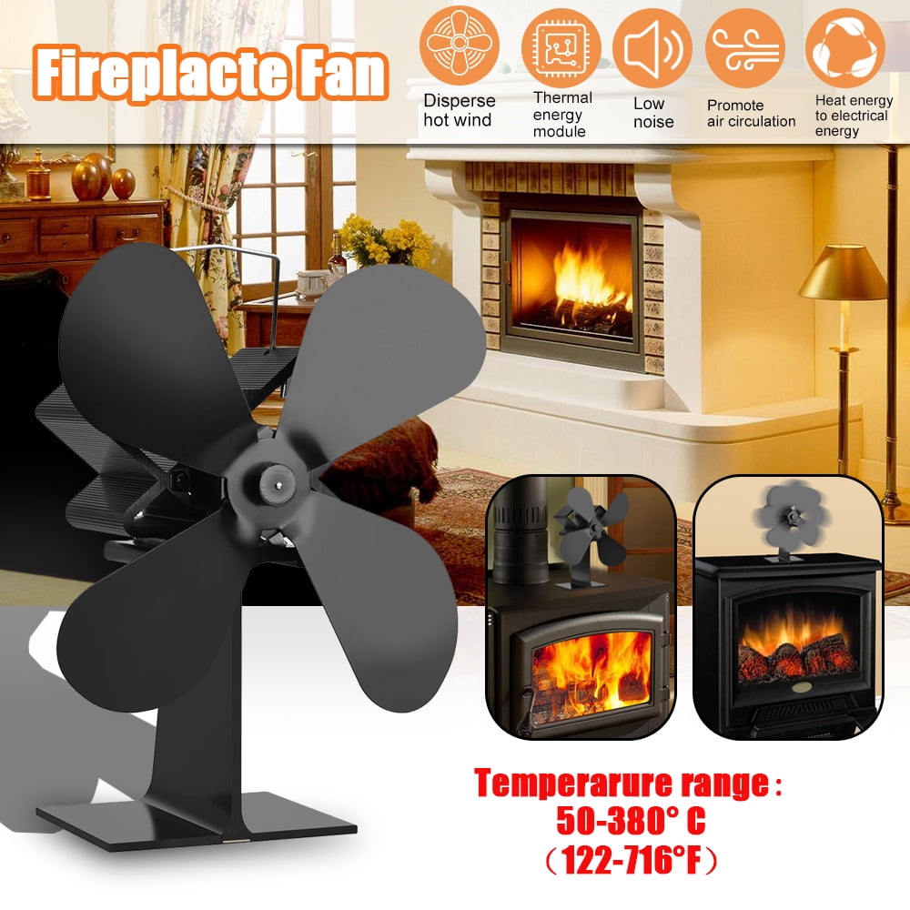 4 Home Fireplace Fan Efficient Heat Distribution Fans Walmart Canada