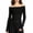 D-Black128, variant on DHFJKG Long Sleeve Shirts For Women Off Shoulder Mesh Sheer Tees Sexy Slim Fit Stretchy See Through Going Out Comfy Tops