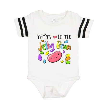 

Inktastic Yaya s Little Jellybean Cute Easter Candy Gift Baby Boy or Baby Girl Bodysuit