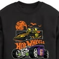 thumbnail image 3 of Hot Wheels - Halloween - Classic Spooky Cars - Toddler & Youth Crewneck Fleece Sweatshirt, 3 of 5