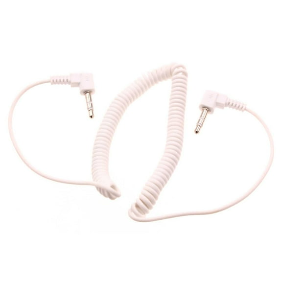 3.5mm Aux Cable Adapter Car Stereo Aux-in Audio Cord Speaker Jack Wire Coiled A9Z for Kyocera DuraForce, DuraXE, Brigadier, DuraXTP, Cadence, Hydro Wave, Jitterbug Touch, View, DuraXV LTE, XD