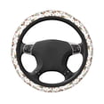thumbnail image 3 of Daiia Steering Wheel Covers Excavator Elastic Skidproof Steering Wheel Protective Cover Case Steering Wheel Protector Comfortable Protective Case For Suv Sedan Decor, 3 of 8