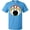 Pacific Blue, variant on Inktastic Bowling Pins Ball Bowler Retro Sunset T-Shirt