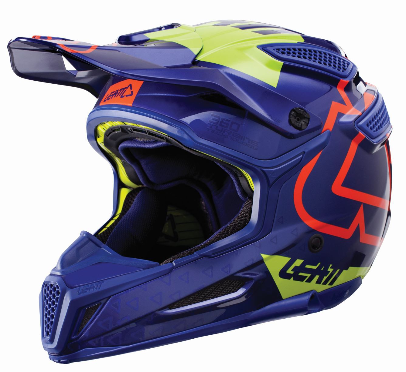 lime green motocross helmet