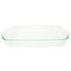 thumbnail image 5 of Plato para hornear Pyrex Basics de vidrio transparente de 4,5 L, original de EE. UU., 5 of 5