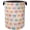 Colorful Bow, variant on Cute Pink Stars Foldable Canvas Laundry Basket with Handles - Toy Organizer, Heavy Duty for Home,Bedroom, Dorm, Bathroom