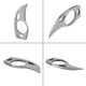 thumbnail image 4 of Cuchillo de garra Al aire libre Camping Carabiner Survival Dedo Garra Cuchillo Gancho Anillo Fijo Ta Tomshoo Cuchillo de garra, 4 of 7