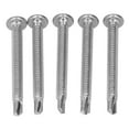 thumbnail image 3 of 50Pcs Auto-Perçage Vis en Acier au Carbone Galvanisé Croix Perceuse Vis 4.8x50mm pour la Réparation Tête Ronde, 3 of 14