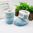 thumbnail image 6 of Lovebay Baby Boys Girls Toddler Booties Infant Prewalker Snow Shoes Newborn Anti-slip Sole Warm Boots, 6 of 6