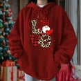 thumbnail image 2 of WXLWZYWL Trendy Sweatshirts For Women 2023 Women'S Valentine'S Day Print Top Casual Long Sleeve Round Neck Hoodie, 2 of 4