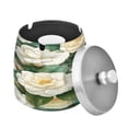 thumbnail image 2 of Ashtray Home Ashtrays Cigar Ashtray Smokeless Ashtray Fashionable and Durable Pure White Camellia Blooms, 2 of 7