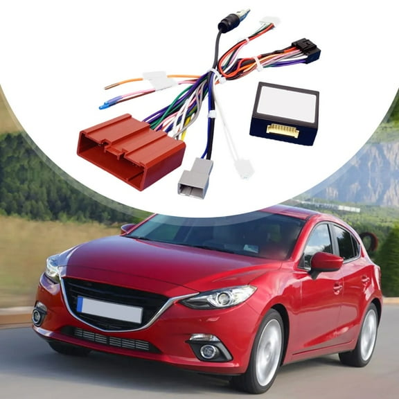 For Mazda Radio Power Line With Canbus Box For Android System Compatibility