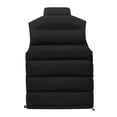 thumbnail image 4 of Frontwalk Plus Size Down Vest for Mens Boys Casual Zipper Active Puffer Vest Winter Sleeveless Padded Coat Outwear Quilted Jacket, 4 of 5
