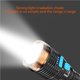 thumbnail image 5 of Led Exterior Resalte Linterna Botón Interruptor Fuerte Linterna Carga Usb Proyector Linterna Con Led Impermeable Cuatro Engranajes Para Exteriores Guardurnaity HA018561-00, 5 of 7