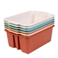 thumbnail image 1 of Really Good Stuff Boho Stacking Bins - Set of 6, 1 of 8