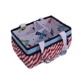 thumbnail image 3 of Bacati - Nursery Storage Caddy Airspace Aqua/Red/Orange/Green/Navy Boys, 3 of 8
