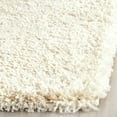 thumbnail image 3 of SAFAVIEH California Plush Solid Shag Runner Rug, Ivory, 2'3" x 17', 3 of 13