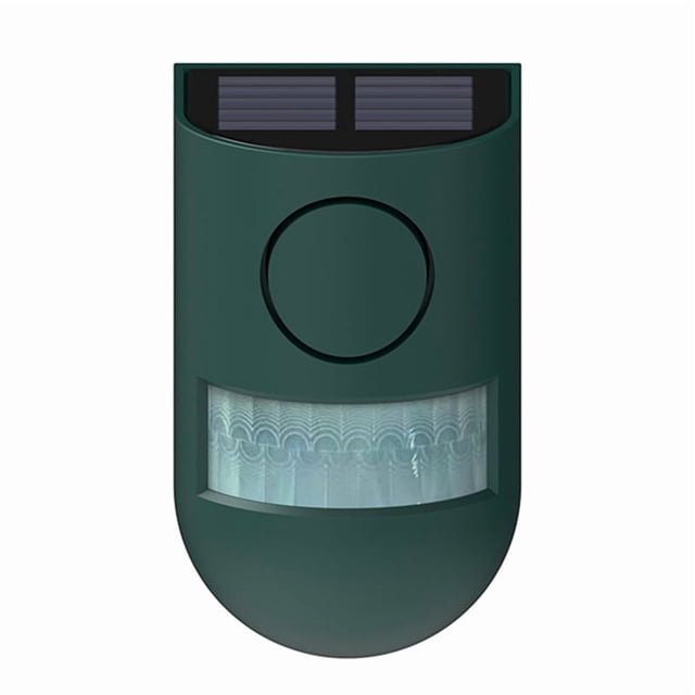 Solar Alarm Motion Sensor 129dB Outdoor Security Siren for Farm Solar Sound and Light Alarm Motion Sensor 5V 80nAh