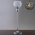 thumbnail image 6 of Efavormart 16" Tall Sleek Pillar Crystal Votive Tealight Candle Holder Wedding Centerpiece, 6 of 6