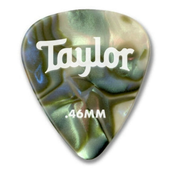 Taylor Celluloid 351 Guitar Picks in Abalone .71mm 12-Pack