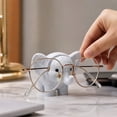 thumbnail image 3 of Glasses Holder for Desk, Cute Elephant Eyeglass Holder Stand, Marble Textured Desk Decor for Women, Home Office Decoration Gift One Size, 3 of 4