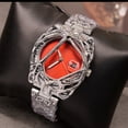 thumbnail image 3 of Binbond Reloj de Pulsera para Hombre con Eslabones de Acero Inoxidable, Plateado, 3 of 6