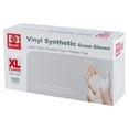 thumbnail image 2 of Basic Vinyl Synthetic Exam Gloves VGPF3004, Powder Free, Latex Free, Protein Free, (1000 Count, 100/Box) - XL, 2 of 4