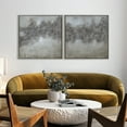 thumbnail image 5 of Empire Art Direct Fog Textured Metallic Hand Painted Diptych Wall Art, 36" x 36" x 1.5" each, Ready to Hang, 5 of 9
