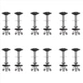 thumbnail image 1 of Paquete de 12 Kits de Pernos de Tanque de Inodoro una TazóN Kit de Pernos de , Accesorio de FijacióN de Inodoro de Acero Inoxidable con Juntas Dobles, 1 of 5