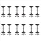 thumbnail image 1 of Paquete de 12 Kits de Pernos de Tanque de Inodoro una TazóN Kit de Pernos de , Accesorio de FijacióN de Inodoro de Acero Inoxidable con Juntas Dobles, 1 of 5