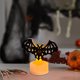 thumbnail image 5 of Set de Velas Sin Llama con Forma de Murciélago para Halloween | Plástico Amarillo | Decoración Ideal para Fiestas de Halloween | 8 X 6 X 3 Cm | 25 G | Luz Nocturna | Crea Un Ambiente Espeluznante, 5 of 6
