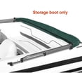 thumbnail image 2 of SavvyCraft™ Bimini Top Storage Boot 91"-96" Width Green Color, Waterproof UV Protection Bimini Top Replacement Boot, Fit Round and Square Tube, 2 of 7