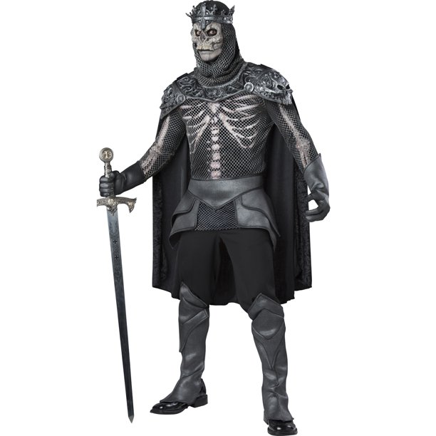 Skeleton King Mens Adult Zombie Royal Prince Halloween Costume Walmart Com Walmart Com