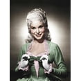 thumbnail image 2 of Hollywood Photo Archive 12x14 Black Ornate Wood Framed with Double Matting Museum Art Print Titled - Janet Leigh, 2 of 4