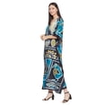 thumbnail image 4 of Gypsie Blu Women Long Kaftans Summer Loose Caftan Dress Evening Casual Ladies Dresses Online, 4 of 7