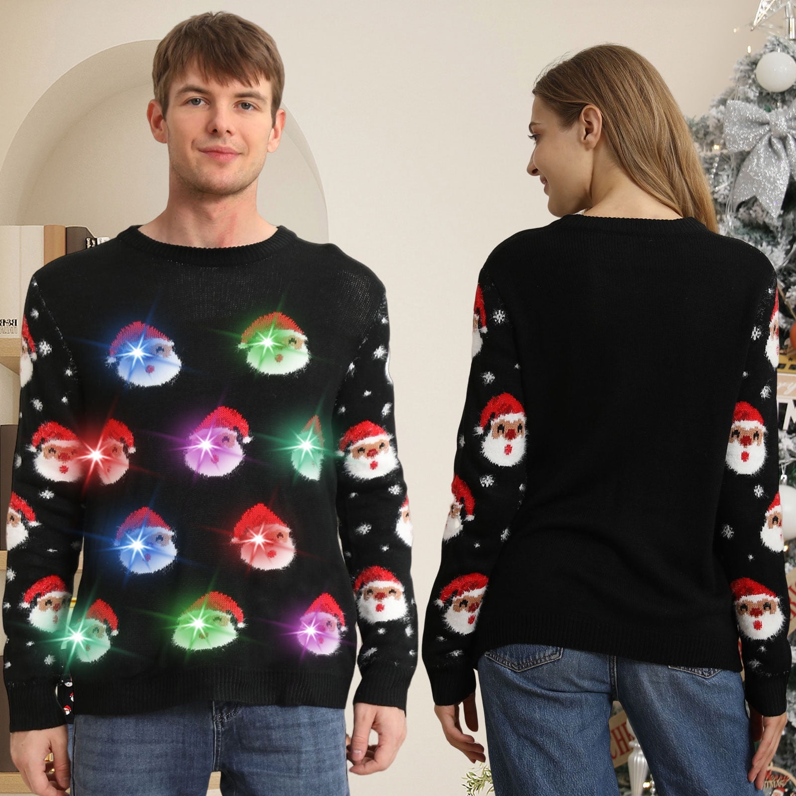 Award Winning Fresh Tees Chill Guy Funny Ugly Christmas Sweater