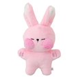 thumbnail image 1 of Doll Pendant Full Filling Soft Texture Animal Design Comfortable Touch Not Easy to Deform Decorate Hanging Cartoon Rabbit Plush Keychain Doll Bag Decor, 1 of 10