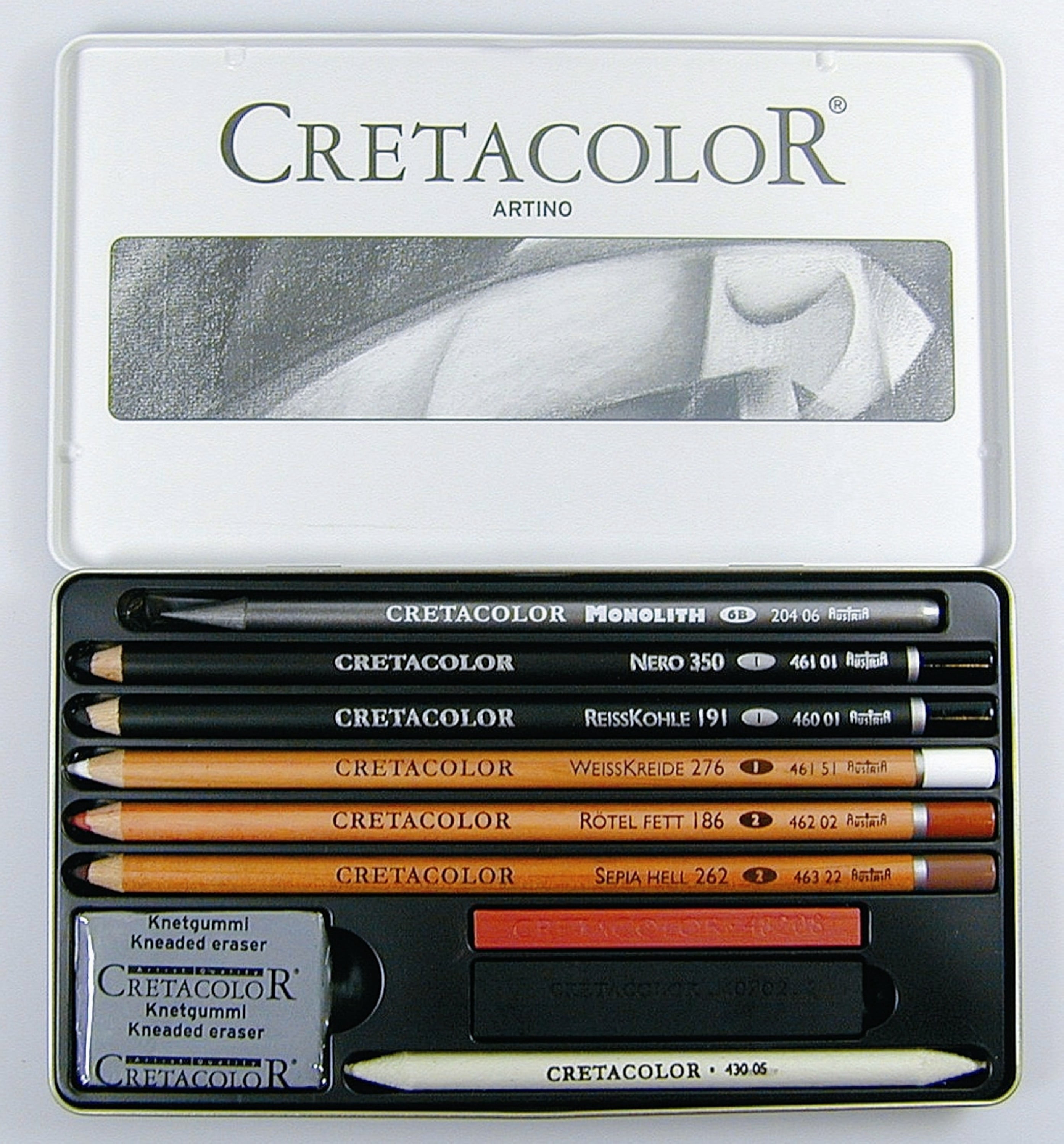 Cretacolor Artino Drawing Set, 10 Pieces