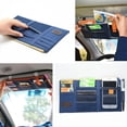 thumbnail image 1 of 1-Pack CD Box Holder Card Pocket Storage Box Blue Car Solar Panel Tissue Box -, 1 of 4