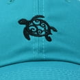 thumbnail image 5 of DALIX Turtle Hat Nature Womens Baseball Cap in Teal, 5 of 7
