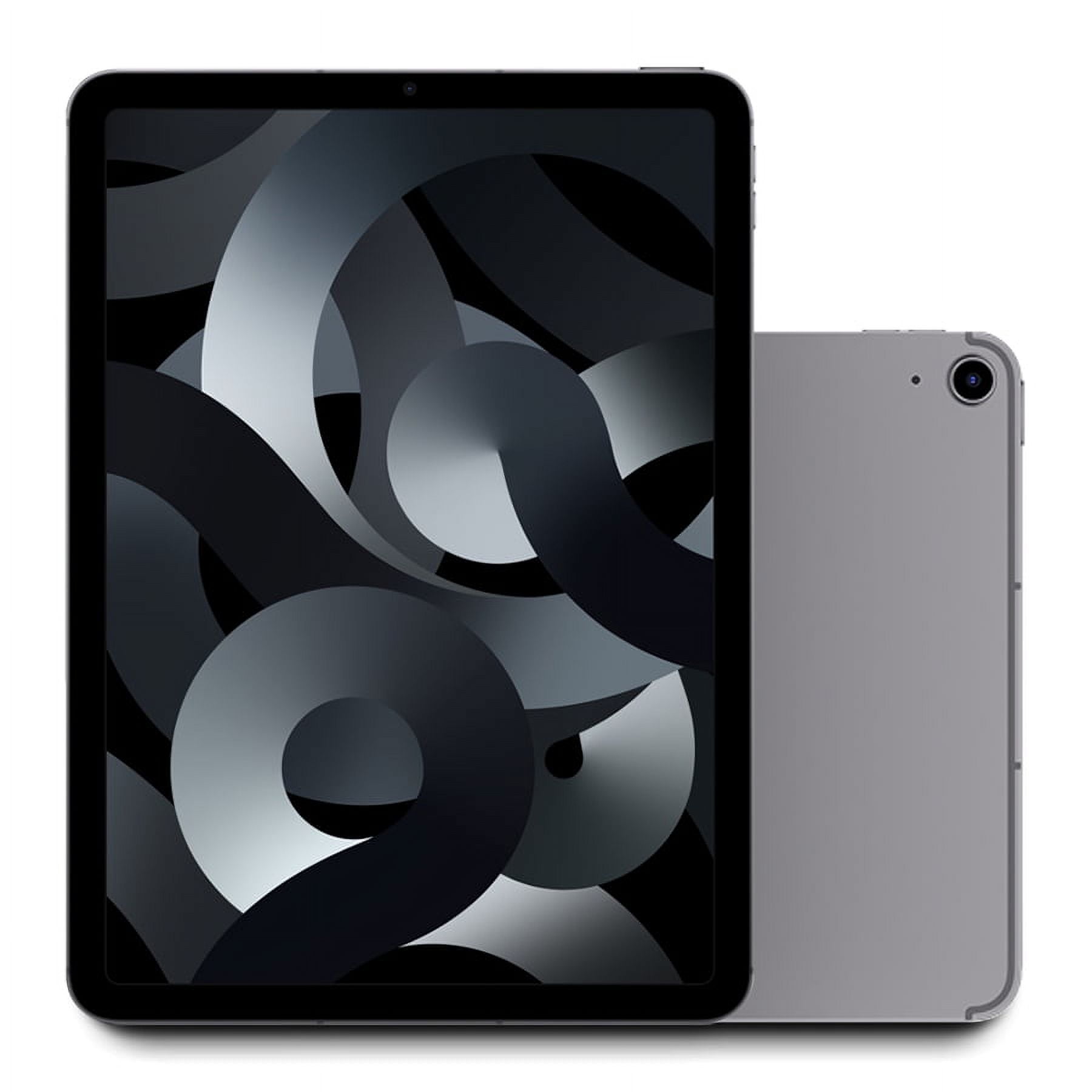 Restored 2022 Apple iPad air Wi Fi+Cellular 256 GB Space Gray (5th Generation) (Refurbished)