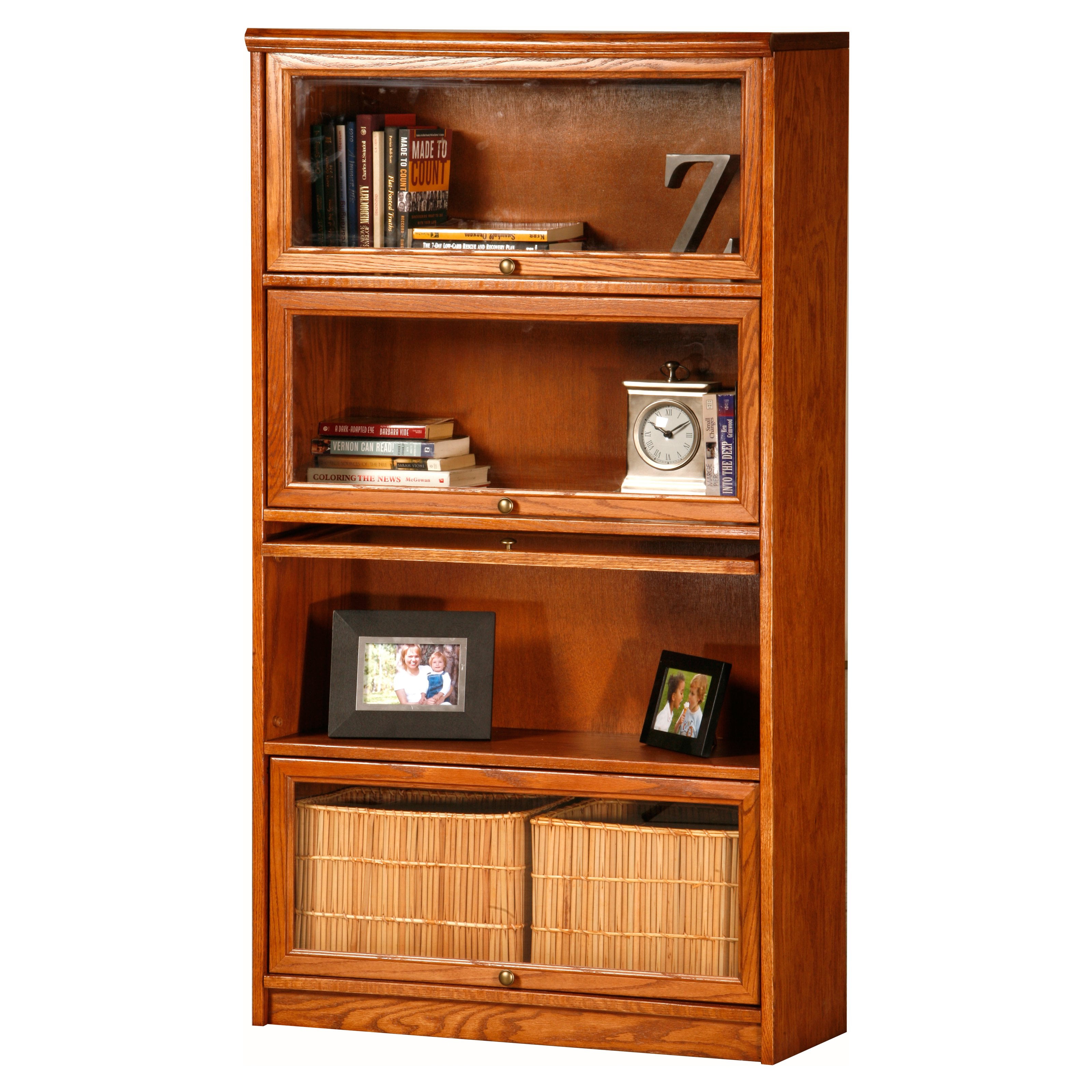 Bush Furniture Buena Vista Media Cabinet In Madison Cherry Com
