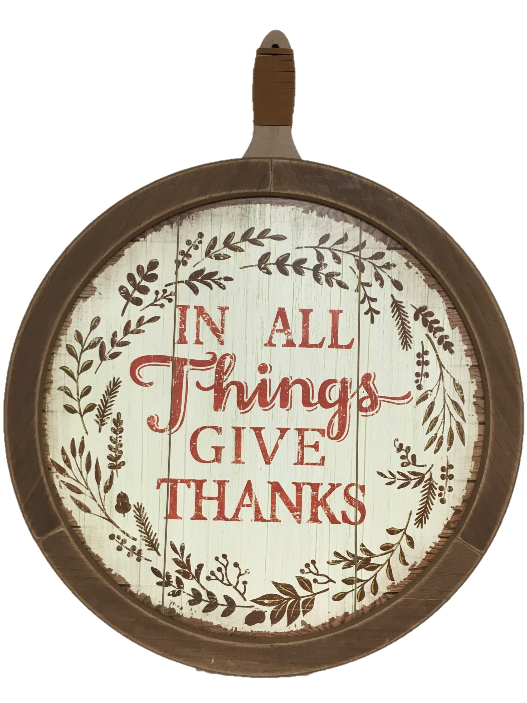 Way to Celebrate Autumn Blessings Multicolor MDF Christmas Decorative Sign, 20 in