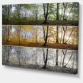 thumbnail image 2 of Panorama de la Forêt des Trois Saisons - Impression sur Toile, 2 of 4